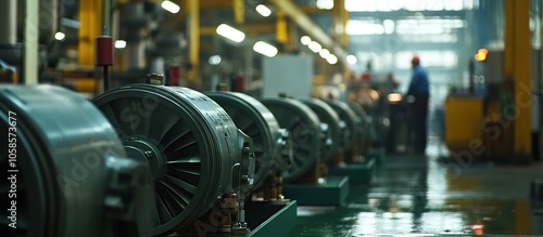 Industrial Machinery in a Factory