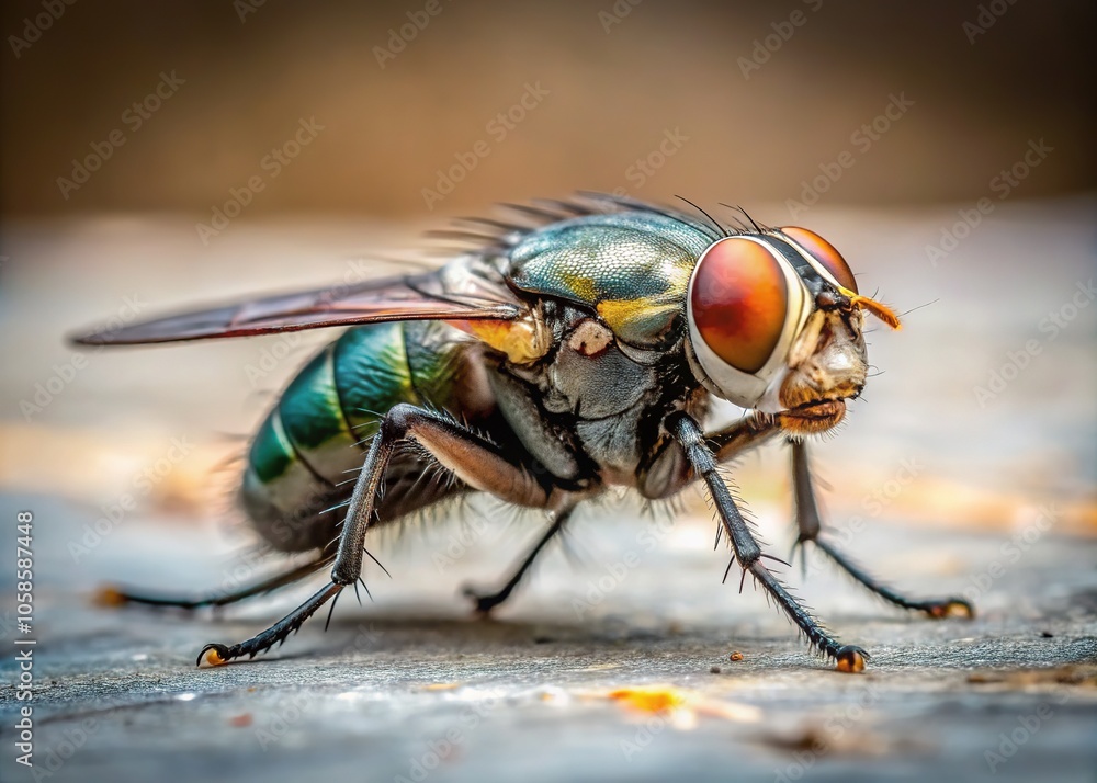 Minimalist House Fly Photography - Open Space, Simple Composition Minimalist House Fly Photography - Open Space, Simple Composition