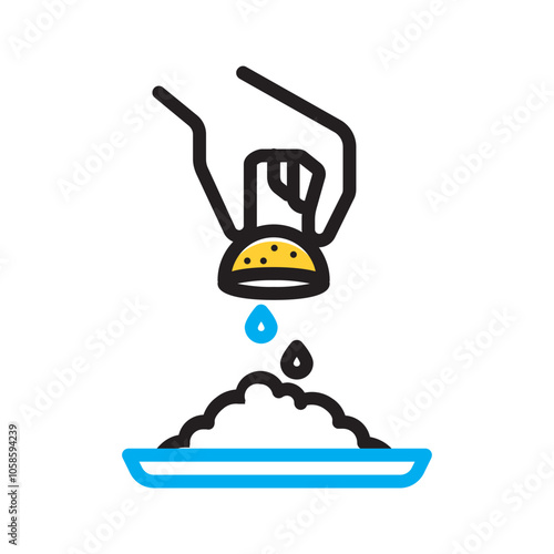 Slika na platnu Vector multicolor icon for Flavor