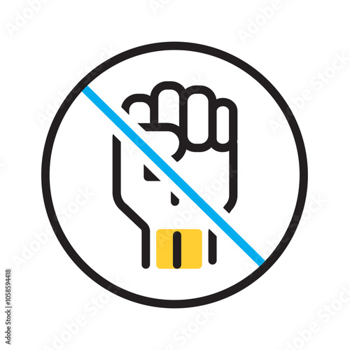 Vector multicolor icon for 