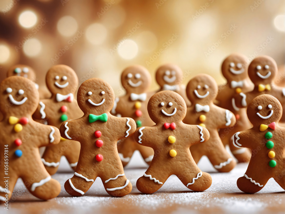 Gingerbread men Christmas cookies Gingerbread men Christmas cookies