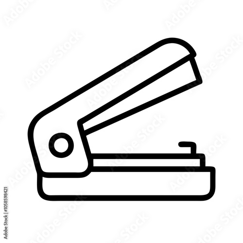 illustration of a stapler