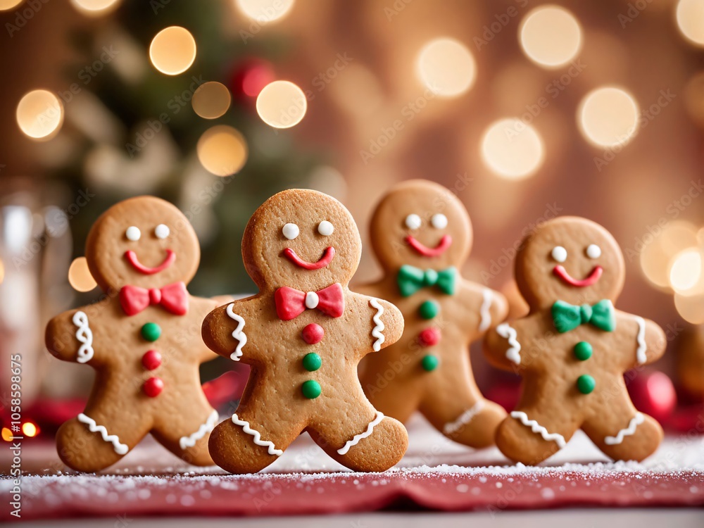 Gingerbread men Christmas cookies Gingerbread men Christmas cookies