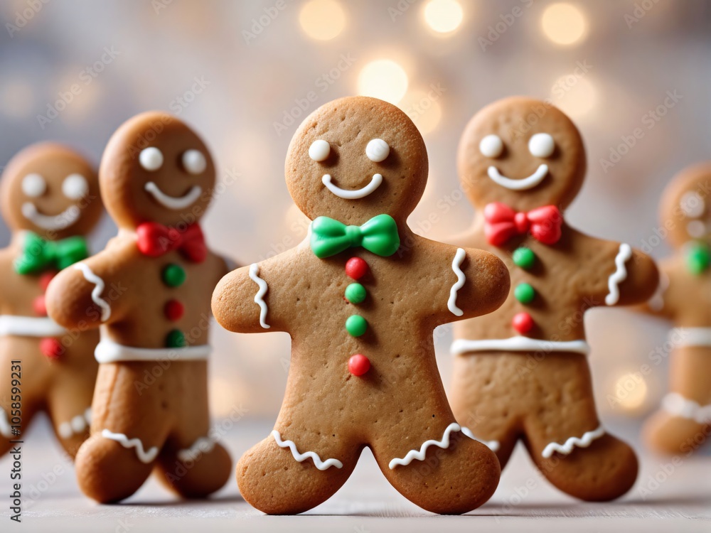 Gingerbread men Christmas cookies Gingerbread men Christmas cookies