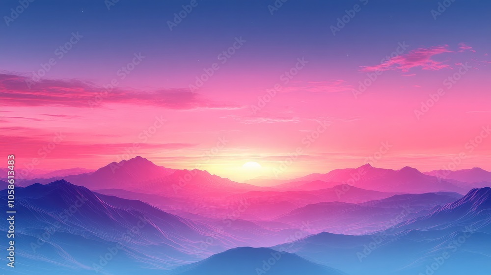 Serene pastel gradient sky in soft pink and blue, perfect for tranquil backgrounds Serene pastel gradient sky in soft pink and blue, perfect for tranquil backgrounds