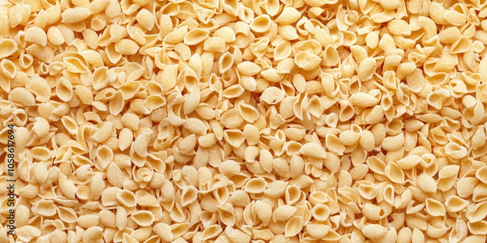 Wallpaper featuring a background of cereal showcases raw pasta, blending the textures and visuals of cereal and uncooked pasta in a unique design for a captivating effect. Wallpaper featuring a background of cereal showcases raw pasta, blending the textures and visuals of cereal and uncooked pasta in a unique design for a captivating effect.