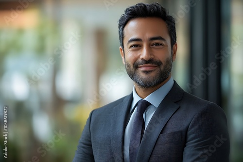 Confident Businessman in Formal Wear Portrait