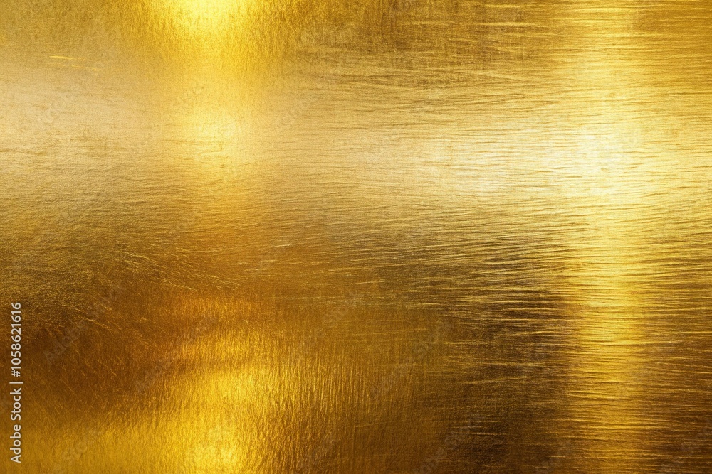 refraction on gold metal wall texture abstract background aerial view refraction on gold metal wall texture abstract background aerial view