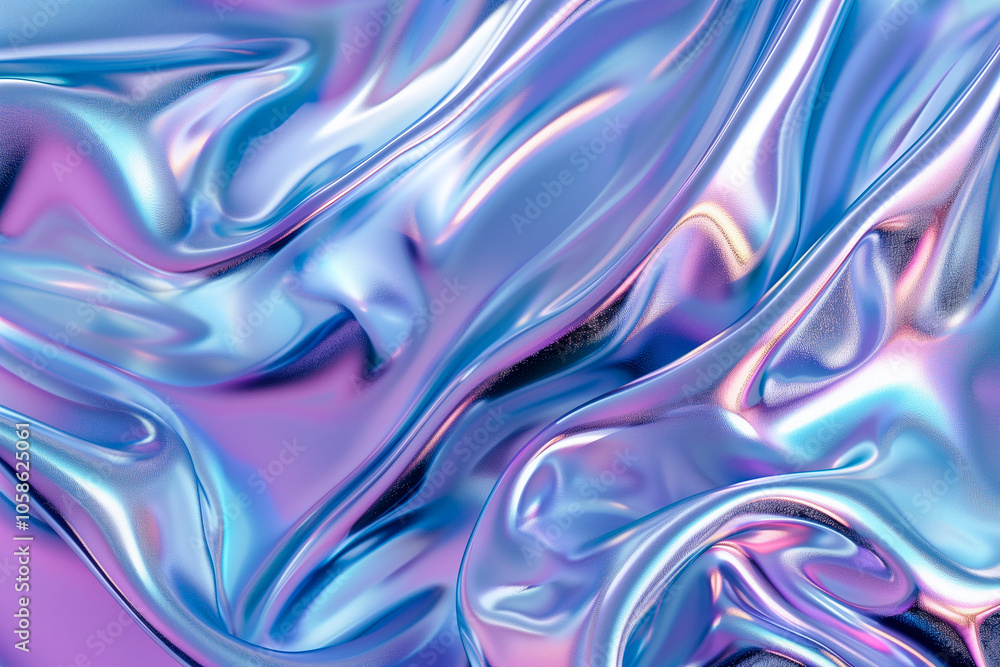 Blue And Purple Holographic Background Blue And Purple Holographic Background
