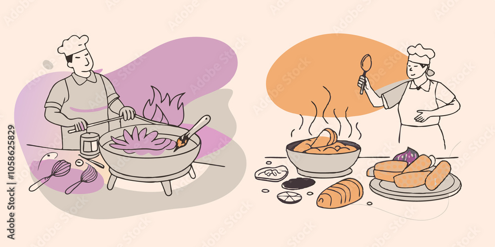 Cooking Method Two cooking scenarios Cooking Method Two cooking scenarios