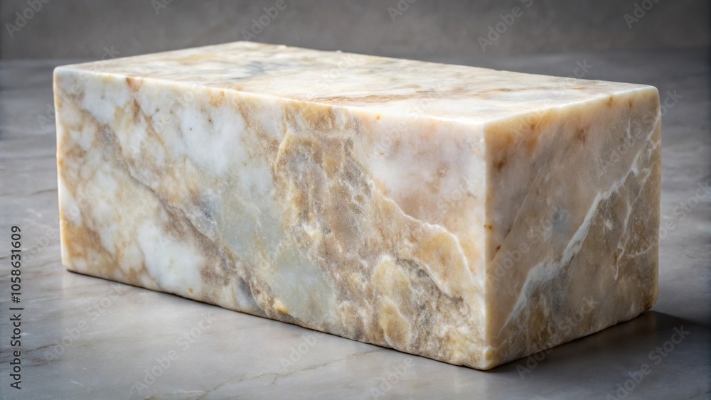 Rough-hewn marble block with visible seams and a rugged texture, texture, industrial feel, urban landscape Rough-hewn marble block with visible seams and a rugged texture, texture, industrial feel, urban landscape