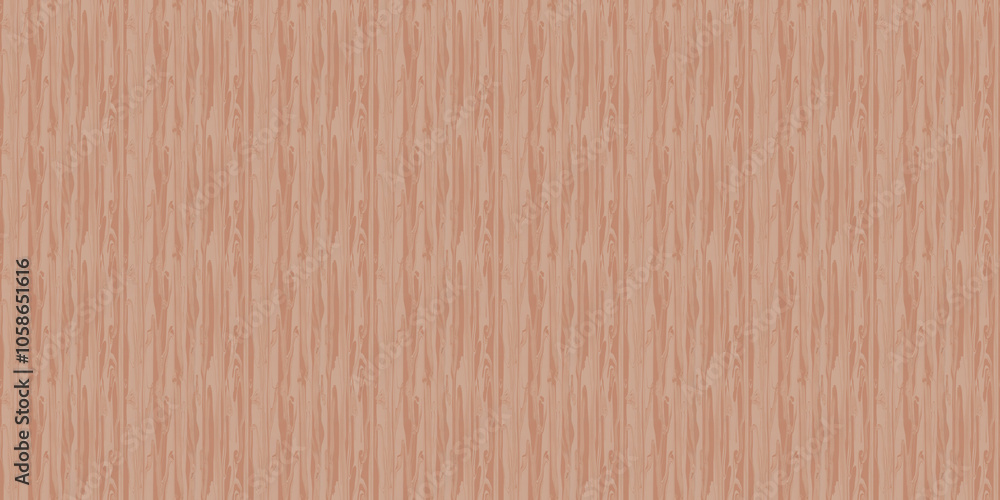 Naklejka premium Plywood Texture: Seamless texture of light plywood with fine, delicate wood grain lines and soft beige tones, creating a natural, warm appearance