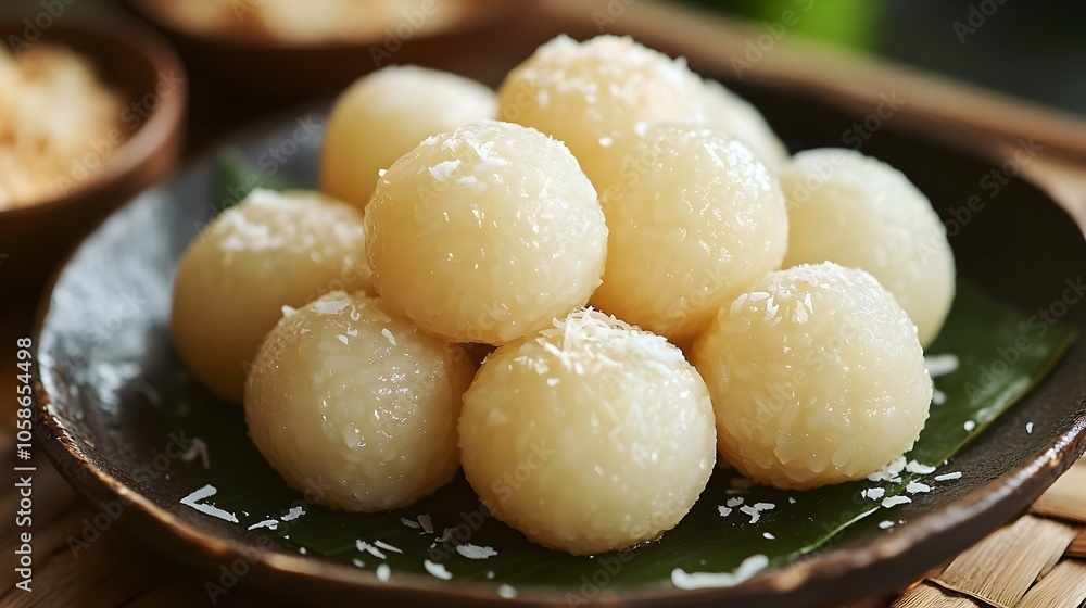 Nom Plae Ai Sticky Rice Balls (Cambodian Cuisine) Nom Plae Ai Sticky Rice Balls (Cambodian Cuisine)