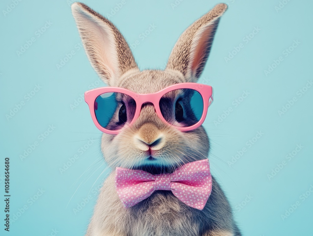 Fototapeta premium Stylish Bunny