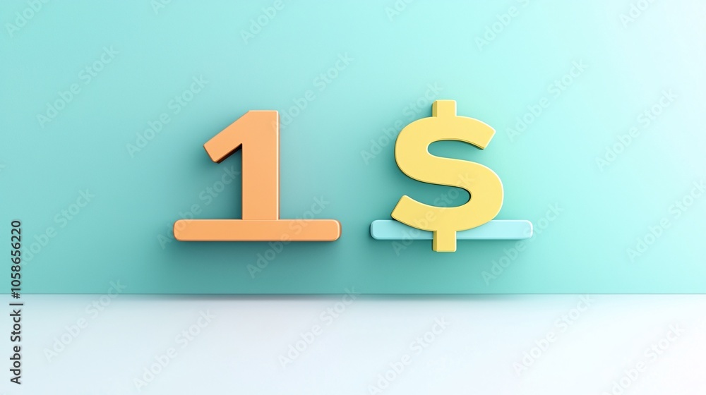 A minimalist scene with a price icon and a value icon placed side-by-side on a clean surface, representing the concept of weighing costs against benefits, with plenty of copy space. A minimalist scene with a price icon and a value icon placed side-by-side on a clean surface, representing the concept of weighing costs against benefits, with plenty of copy space.