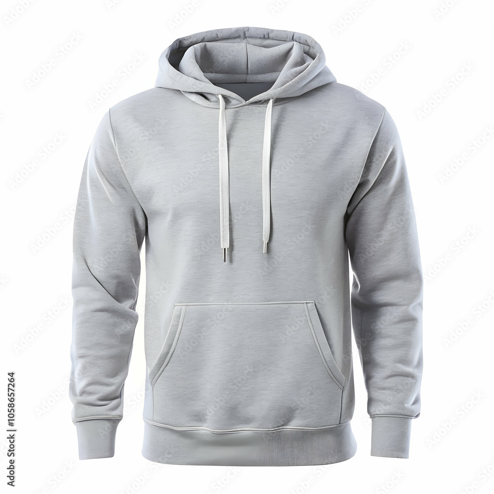 Light Grey Hoodie Mockup, Perfect for Your Designs Light Grey Hoodie Mockup, Perfect for Your Designs