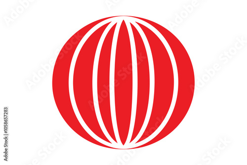 Red Watermelon Vector Illustration: Juicy, Vibrant Summer Fruit Design for Fresh, Organic, and Tropical Appeal