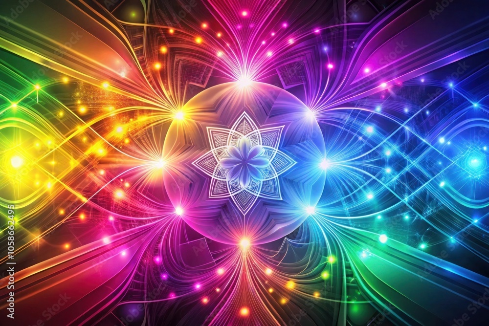 Fototapeta premium a colorful design with the word love on it