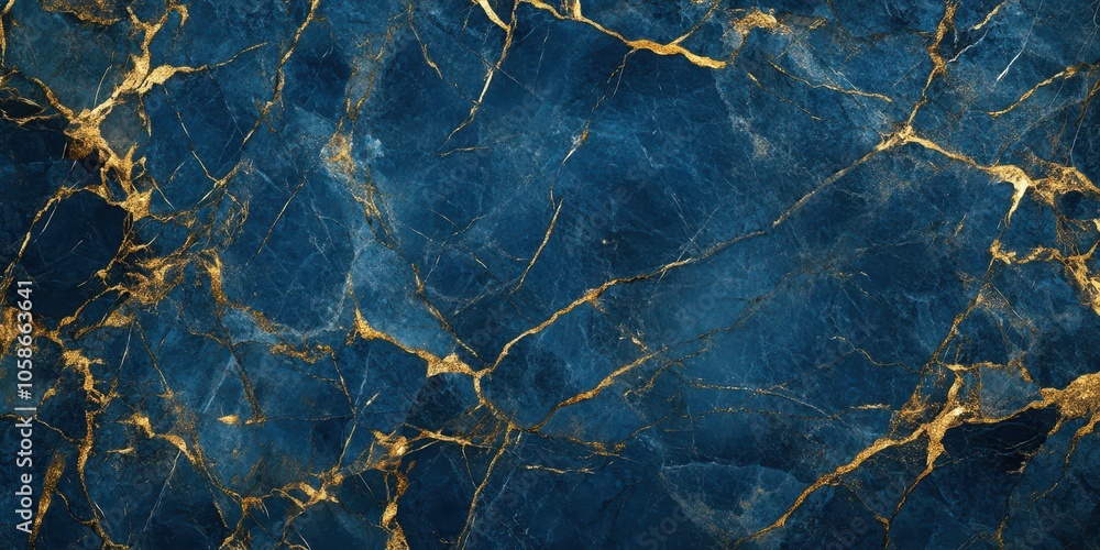 Blue marble texture with gold accents, offering an abstract luxury background. Blue marble texture with gold accents, offering an abstract luxury background.