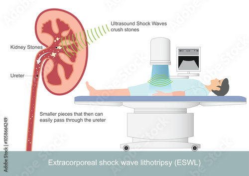 Lithotripsy is a noninvasive procedure.