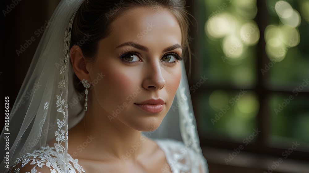 beautiful bride portrait on their wedding day image collection. beautiful bride portrait on their wedding day image collection.