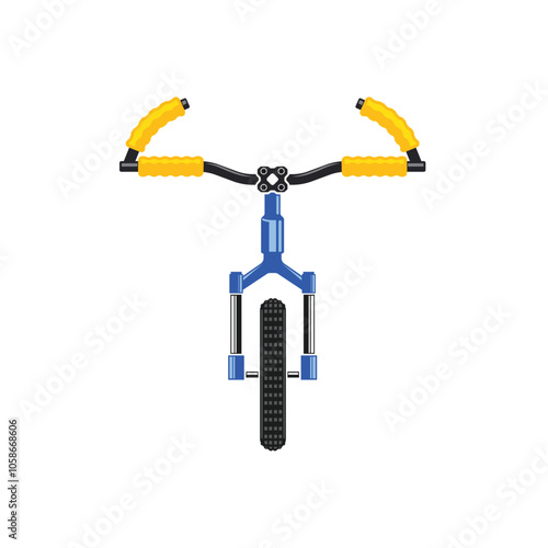 bicycle cartoon  icon vector element design template