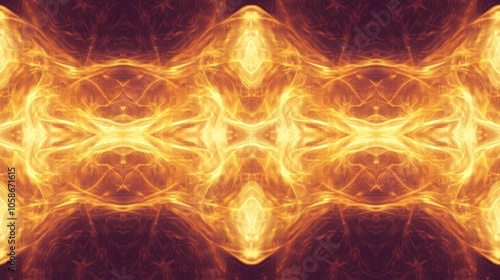 Fiery pattern background, a highresolution image of vibrant flames for designs related to energy, passion, and power photo