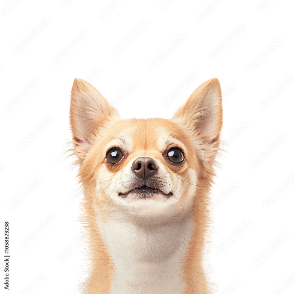 A loving, attentive chihuahua gazes confidently at the viewer, radiating warmth and playfulness against a solid dark background, capturing the essence of pet companionship. A loving, attentive chihuahua gazes confidently at the viewer, radiating warmth and playfulness against a solid dark background, capturing the essence of pet companionship.