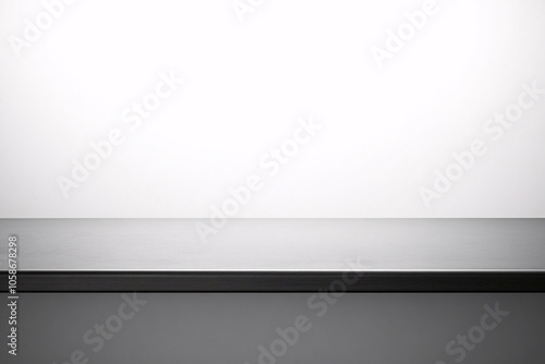 Wallpaper Mural Sleek white-walled minimalist workspace Torontodigital.ca