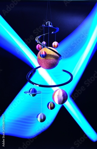 Solar system - kids mobile
