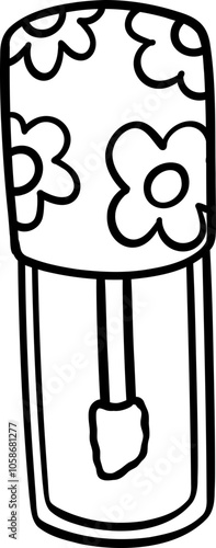 Girly things outline lipgloss Coquette stuff