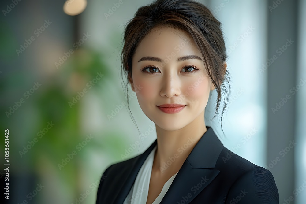 Confident Businesswoman Headshot in Formal Wear Confident Businesswoman Headshot in Formal Wear