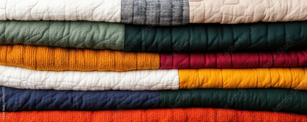 Layered blankets featuring a cozy quilt and soft fleece for ultimate comfort and warmth in any season. Layered blankets featuring a cozy quilt and soft fleece for ultimate comfort and warmth in any season.