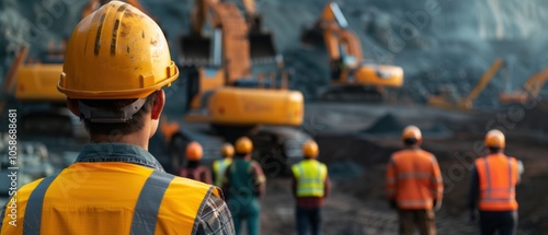 Engineers Planning Logistics for Mining Operations