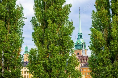 Gamla stan old town of Stockholm, Sweden photo