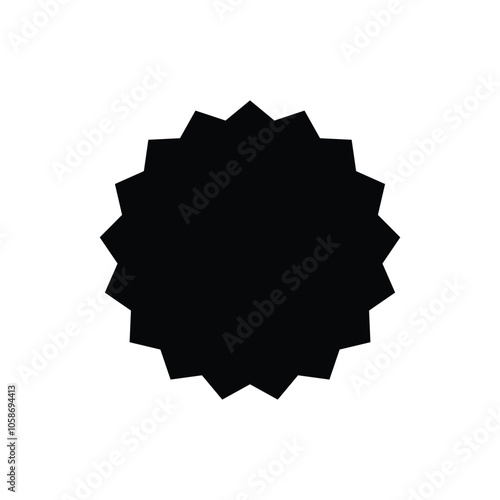 star icon black and white design