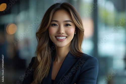 Confident Businesswoman in Blue Blazer with Warm Smile Free Download Confident Businesswoman in Blue Blazer with Warm Smile - GFXLoad