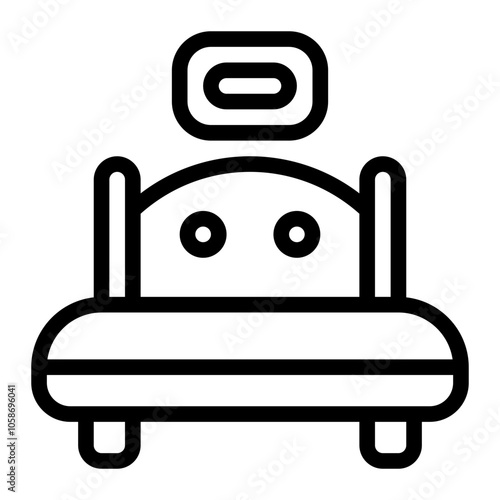 Badroom Line Icon