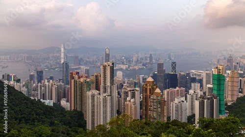 Wallpaper Mural Hong Kong Island Time lapse 5 Torontodigital.ca