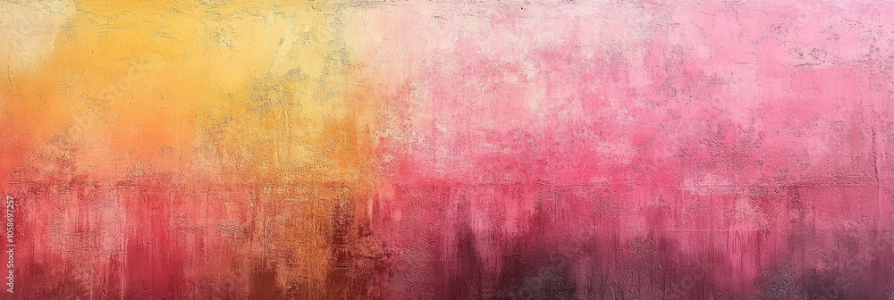 Abstract Wall Texture Background - Pink, Yellow, Red Gradient Abstract Wall Texture Background - Pink, Yellow, Red Gradient