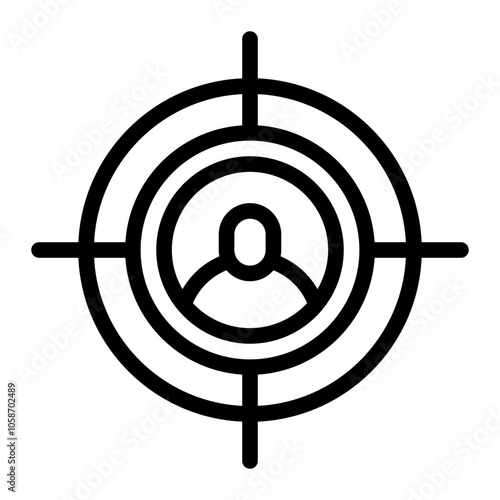 Headhunter Line Icon