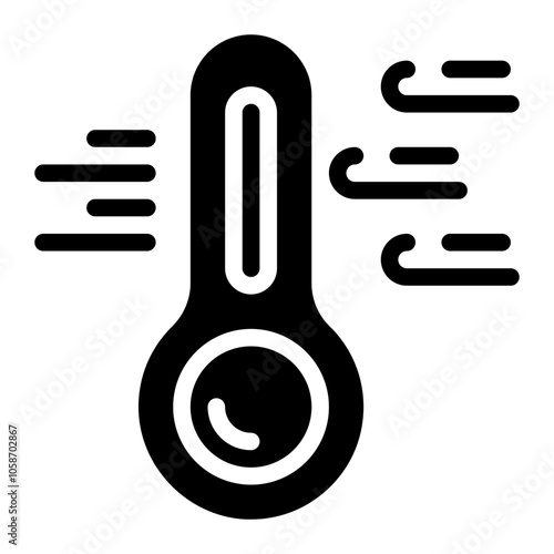 Hot Weather Solid Icon