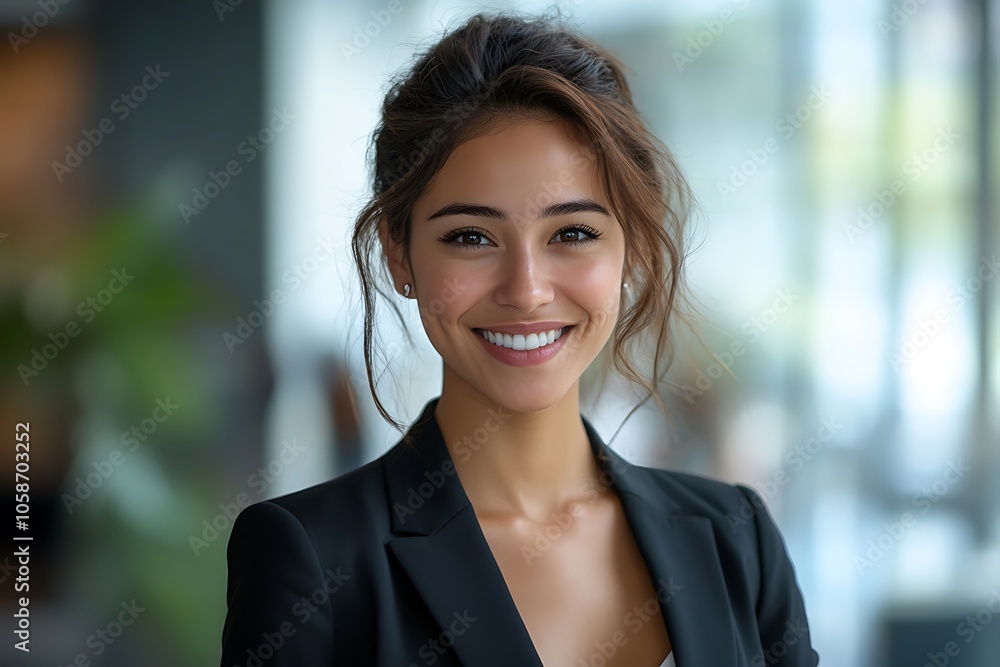 Confident Businesswoman Portrait - Successful, Happy & Casual Confident Businesswoman Portrait - Successful, Happy & Casual