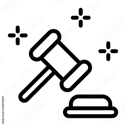 Legal Line Icon