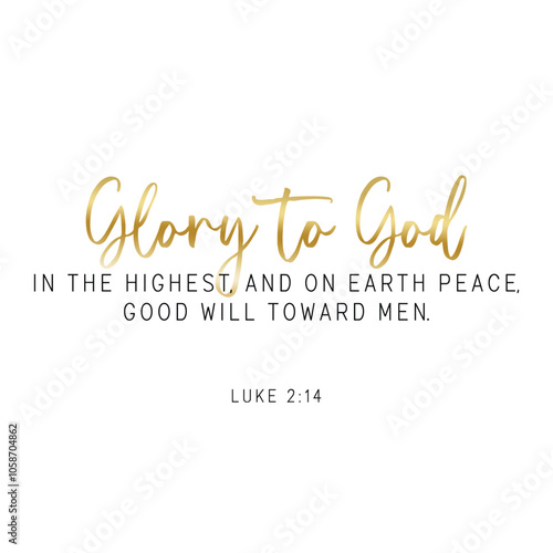 Christmas verse, Christmas holiday vector, Bible verse text vector, Printable scripture text, Bible text art vector