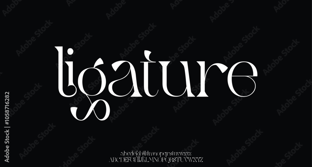 elegant font alphabet uppercase lowercase and number. Classic lettering minimal fashion designs. Typography modern serif fonts regular decorative vintage concept. Vector illustration
elegant font alphabet uppercase lowercase and number. Classic lettering minimal fashion designs. Typography modern serif fonts regular decorative vintage concept. Vector illustration