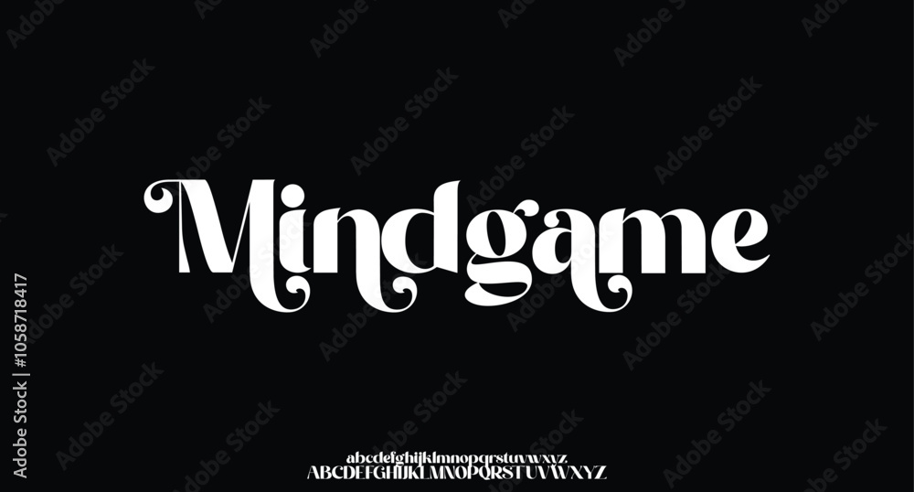 Classic typography serif font. Uppercase, lowercase, ligatures, ampersand, alternate, and number. Vector illustration word. Lettering Minimal Fashion Designs Romance Elegant.
Classic typography serif font. Uppercase, lowercase, ligatures, ampersand, alternate, and number. Vector illustration word. Lettering Minimal Fashion Designs Romance Elegant.