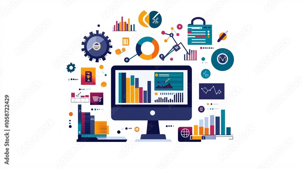 Futuristic Digital Economic Dashboard with Real-Time Data and Interactive Charts in High-Tech Design Futuristic Digital Economic Dashboard with Real-Time Data and Interactive Charts in High-Tech Design