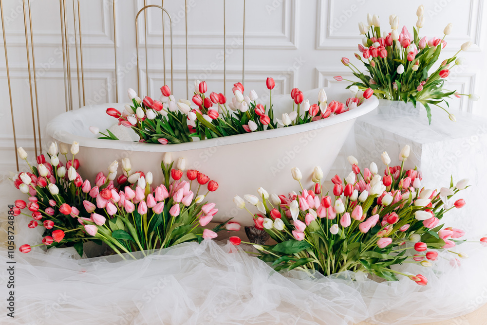 flowers in a pot