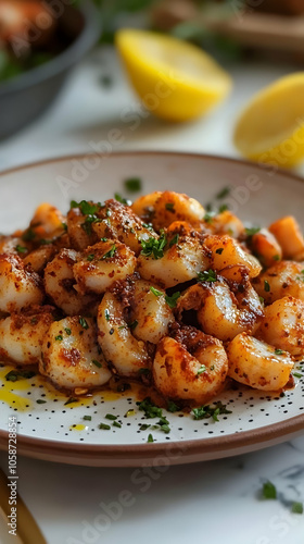 Spicy Garlic Shrimp Photo